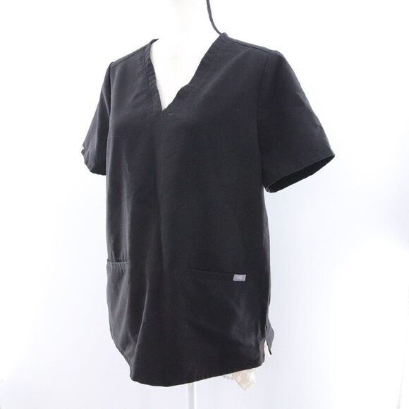 Figs | Technical Collection Black Scrub Top Large - Picture 1 of 7